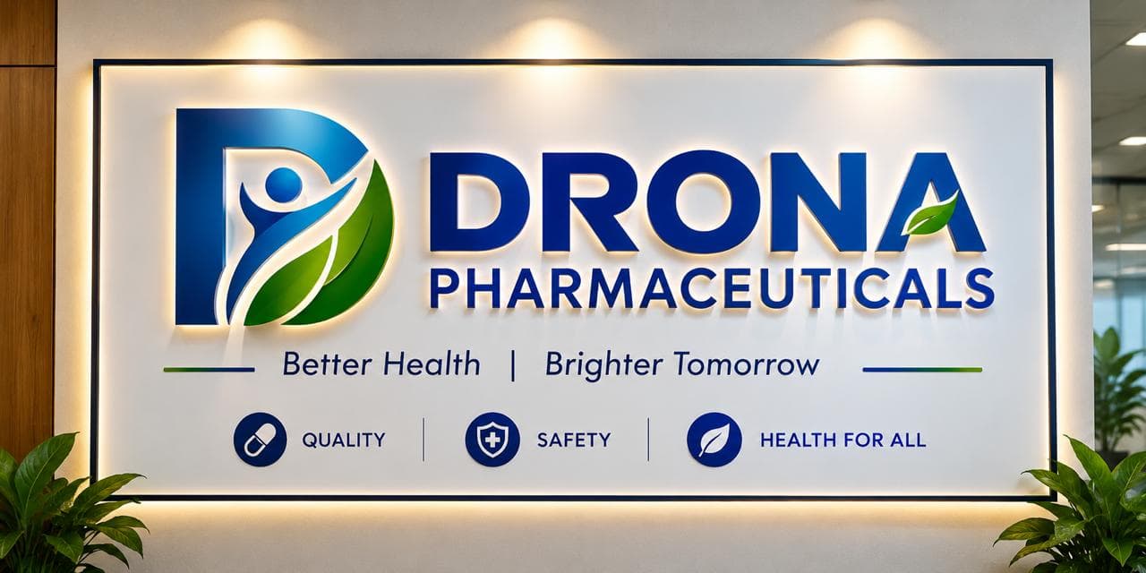 Drona Pharmaceuticals facility and team
